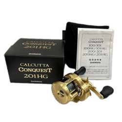 SHIMANO シマノ ベイトリール 21カルカッタコンクエスト201HG 042392 Aランク