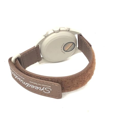 OMEGAxSWATCH メンズ腕時計 クオーツ BIOCERAMIC MOON SWATCH  MISSION TO SATUM  S33T100