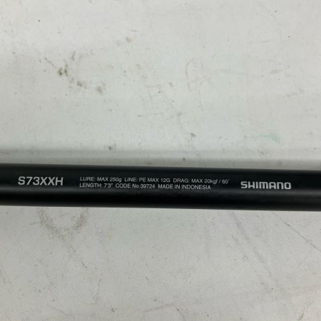 SHIMANO シマノ ロッド オシアプラッガーS73XXHブルーフィンツナ ロゴ剥がれあり 39724