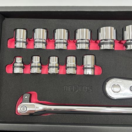  nepros ミラーネプロス KTC ソケットレンチセット NTB417A