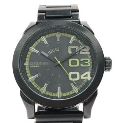 DIESEL メンズ腕時計 クオーツ アナログ Double Down 2.0 ダブルダウン ビッグフェイス DZ-1678 Bランク