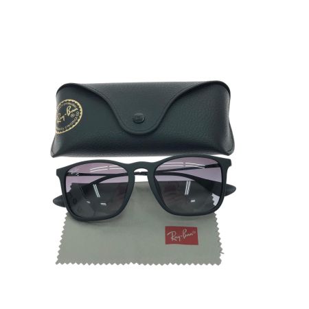 RAY-BAN レイバン ユニセックス アイウェア サングラス メガネフレーム 54□18 ラバーブラック ケース付 RB4187-F622/8G