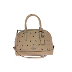 COACH コーチ レディース 2WAY ハンドバッグ ショルダーバッグ アウトレット バタフライ サッチル F59346 ベージュ Bランク
