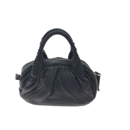 FENDI フェンディ レディース ハンドバッグ ヴィンテージ ズッカ ミニスパイバッグ オールレザー AL22561 ブラウン