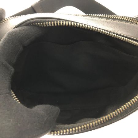 COACH コーチ レディース ショルダーバッグ グラハム クロスボディ ファスナー難有 オールレザー C4148 ブラック