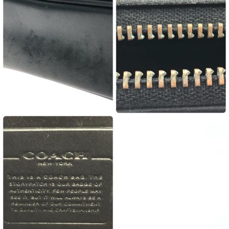COACH コーチ レディース ショルダーバッグ グラハム クロスボディ ファスナー難有 オールレザー C4148 ブラック