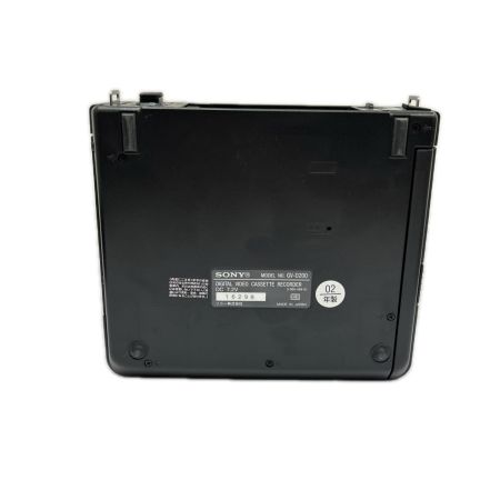 SONY ソニー ジャンク品 SONY デジタルビデオカセットレコーダー GV-D200 電源欠品 GV-D200
