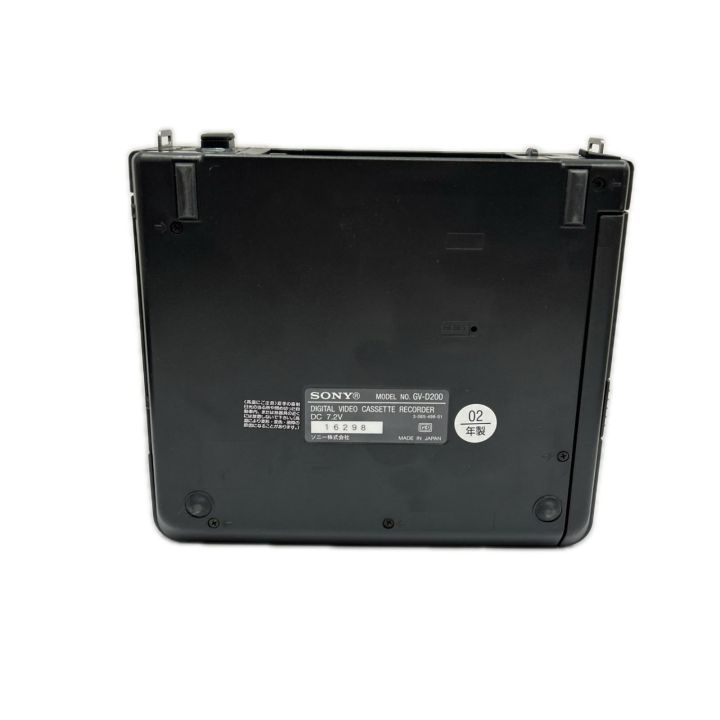 SONY ソニー ジャンク品 SONY デジタルビデオカセットレコーダー GV