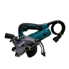 MAKITA マキタ 防じん丸のこ コード式 125mm 100v KS5200FX ブルー 集じん袋欠品 Bランク