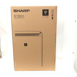SHARP シャープ 空気清浄機 加湿器 プラズマクラスター 25000 加湿空気清浄機 グレー系 KI-TS50-H Nランク