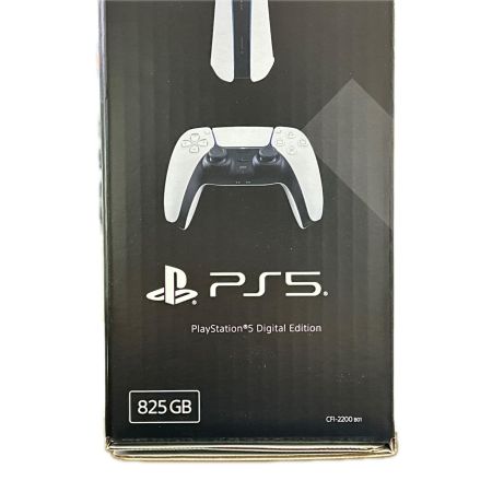 SONY PlayStation5 CFI-2200B01 825GB デジタルエディション 日本語専用版 ディスクドライブ非搭載