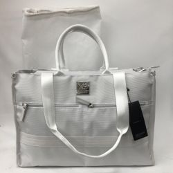KI-XTHREE ゴルフ用品 小物 　X:3 BIG SILHOUETTE TOTE BAG 25SSBG008 ホワイト Sランク