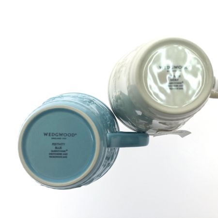 Wedgwood ウェッジウッド Festivity マグカップ 2個セット 箱入り
