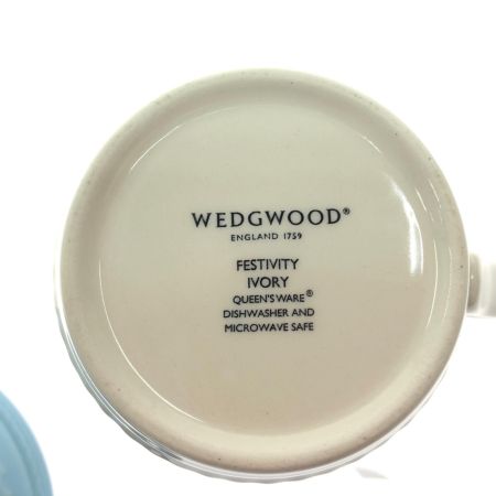 Wedgwood ウェッジウッド Festivity マグカップ 2個セット 箱入り