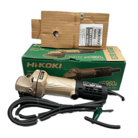 HiKOKI ハイコーキ グラインダー コード式 100mm 100v  XS2000 ベージュ×ブラック