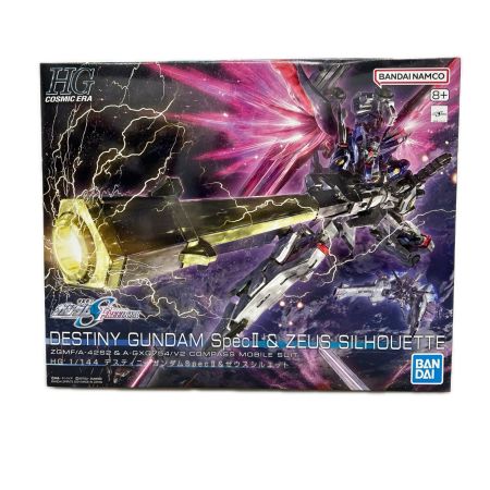 BANDAI バンダイ プラモデル デスティニーガンダムSpecII＆ゼウスシルエット