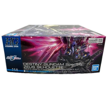 BANDAI バンダイ プラモデル デスティニーガンダムSpecII＆ゼウスシルエット