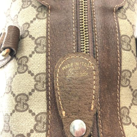 GUCCI グッチ レディース ボストンバッグ ミニボストン オールドグッチ ヴィンテージ GG柄