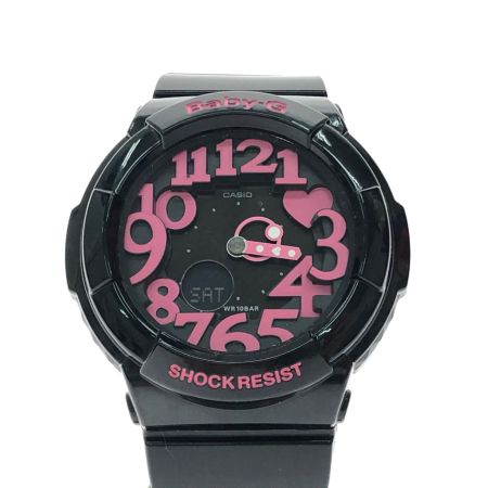 CASIO カシオ レディース腕時計 クオーツ デジアナウォッチ Baby-G 海外モデル ネオンダイアル BGA-130