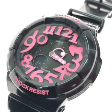 CASIO カシオ レディース腕時計 クオーツ デジアナウォッチ Baby-G 海外モデル ネオンダイアル BGA-130