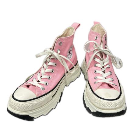CONVERSE コンバース コンバース オールスター ハイカットスニーカー 厚底 ピンク SIZE 25cm ピンク