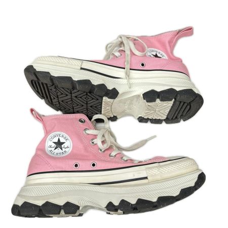 CONVERSE コンバース コンバース オールスター ハイカットスニーカー 厚底 ピンク SIZE 25cm ピンク