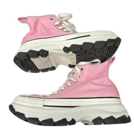 CONVERSE コンバース コンバース オールスター ハイカットスニーカー 厚底 ピンク SIZE 25cm ピンク