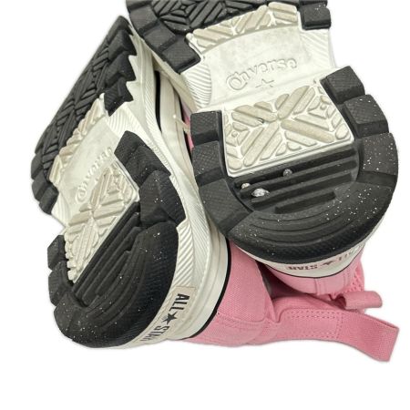 CONVERSE コンバース コンバース オールスター ハイカットスニーカー 厚底 ピンク SIZE 25cm ピンク