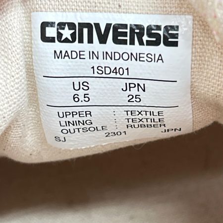CONVERSE コンバース コンバース オールスター ハイカットスニーカー 厚底 ピンク SIZE 25cm ピンク
