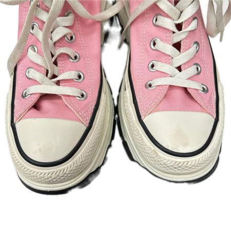 CONVERSE コンバース コンバース オールスター ハイカットスニーカー 厚底 ピンク SIZE 25cm ピンク
