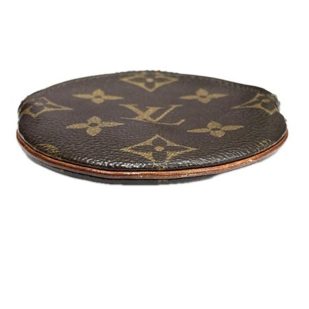 LOUIS VUITTON ルイヴィトン コインケース モノグラム ポルト モネ・ロン ファスナー一部破損有 M61926 ブラウン