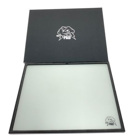 ガラス製 ゲーミングマウスパッド SkyPAD3.0 ホワイト 40cm×50cm