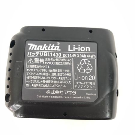 MAKITA マキタ 電動工具 コードレス式 14.4V 充電式インパクトレンチ 充電器・充電池1個・ケース付 PSEマーク有 TW280D ブルー