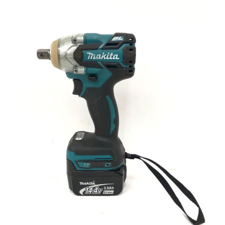 MAKITA マキタ 電動工具 コードレス式 14.4V 充電式インパクトレンチ 充電器・充電池1個・ケース付 PSEマーク有 TW280D ブルー