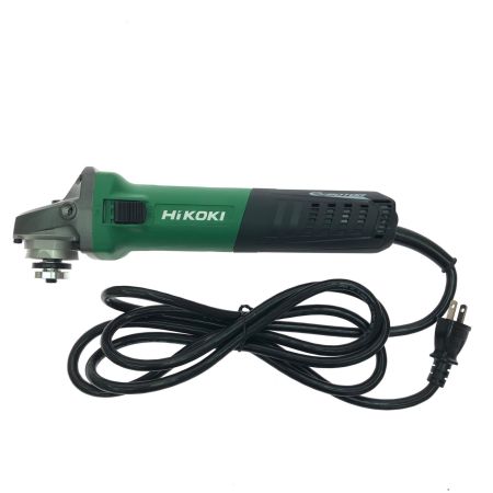 HiKOKI ハイコーキ 電動工具 コード式 100V 100mm 細径 ディスクグラインダ G10VE グリーン