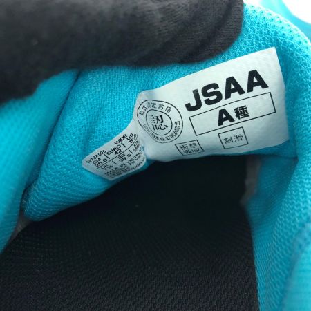 asics アシックス メンズスニーカー 安全靴 ウィンジョブ JSAA規格 A種 26cm ホワイト×スカイブルー