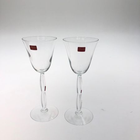 Baccarat バカラ オンド クリスタル ワイングラス 2Pセット 箱入り