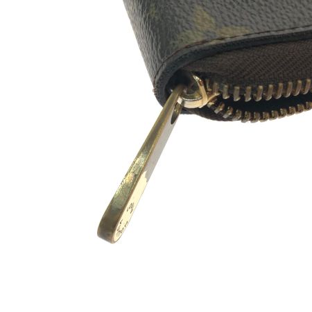 LOUIS VUITTON ルイヴィトン ユニセックス ラウンドファスナー 長財布 モノグラム ジッピーオーガナイザー M60002 ブラウン