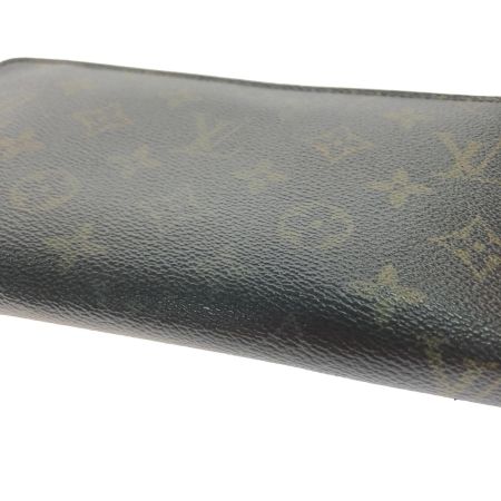 LOUIS VUITTON ルイヴィトン ユニセックス ラウンドファスナー 長財布 モノグラム ジッピーオーガナイザー M60002 ブラウン