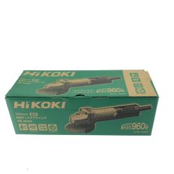 HiKOKI ハイコーキ 電動工具 コード式 100V 100mm 細径 電気ディスクグラインダ XS2000 ベージュ×ブラック Aランク