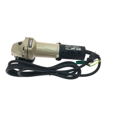 HiKOKI ハイコーキ 電動工具 コード式 100V 100mm 細径 電気ディスクグラインダ XS2000 ベージュ×ブラック