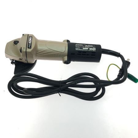 HiKOKI ハイコーキ 電動工具 コード式 100V 100mm 細径 電気ディスクグラインダ XS2000 ベージュ×ブラック