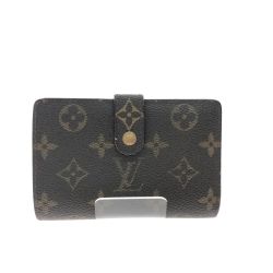 LOUIS VUITTON ルイヴィトン レディース 二つ折り財布 がま口 モノグラム ポルトモネ・ピエヴィエノワ M61663 Bランク