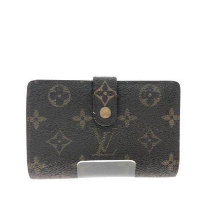 LOUIS VUITTON ルイヴィトン レディース 二つ折り財布 がま口 モノグラム ポルトモネ・ピエヴィエノワ M61663