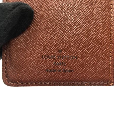 LOUIS VUITTON ルイヴィトン レディース 二つ折り財布 がま口 モノグラム ポルトモネ・ピエヴィエノワ M61663