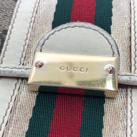 GUCCI グッチ レディース 二つ折り長財布 シェリーライン GG柄 GGキャンバス