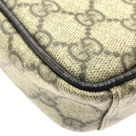 GUCCI グッチ レディース ショルダーバッグ 斜め掛け GGスプリーム コーティングキャンバス ブラウン