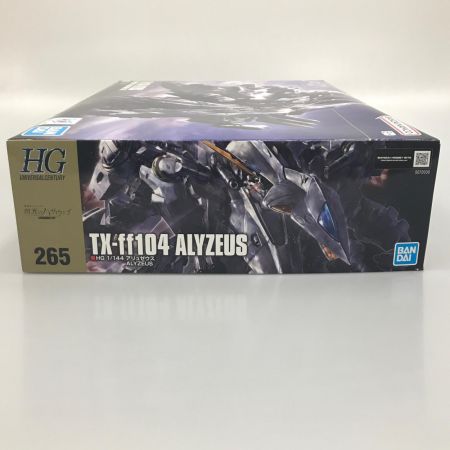 BANDAI バンダイ プラモデル　1/144 機動戦士ガンダム 閃光のハサウェイ アリュゼウス