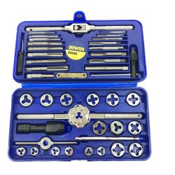 IRWIN アーウィン タップ＆ダイス 41セット タップ ダイス セット ケース入り 26317 Bランク