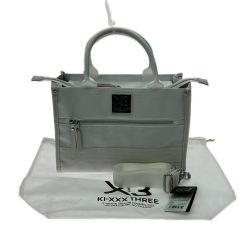 KI-XTHREE X：3 KI-XXX THREE キックスリー CART BAG 25SSBG009 ホワイト Aランク